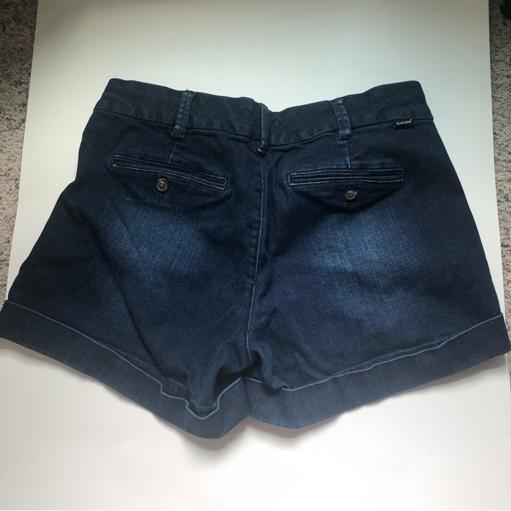 Dear John Dark Blue Jean Shorts - Picture 3 of 5
